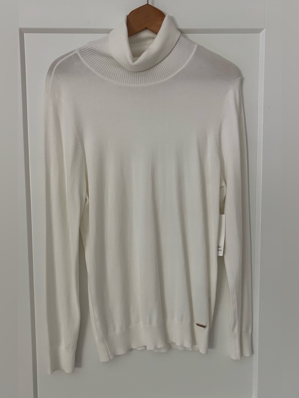 Calvin Klein Alabaster Turtleneck
